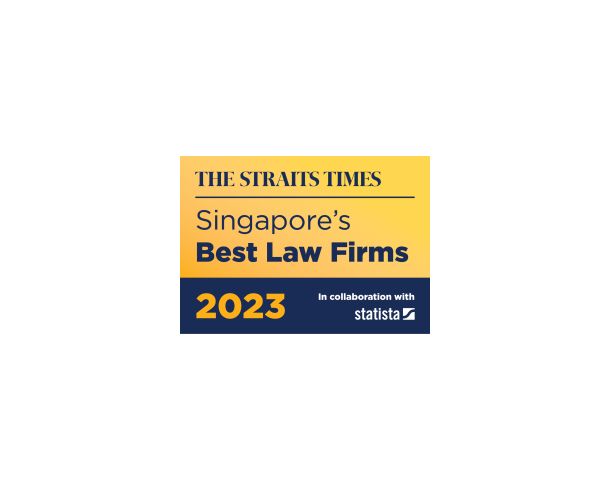 BR Law awarded Straits Times Singapore's Best Law Firms 2023